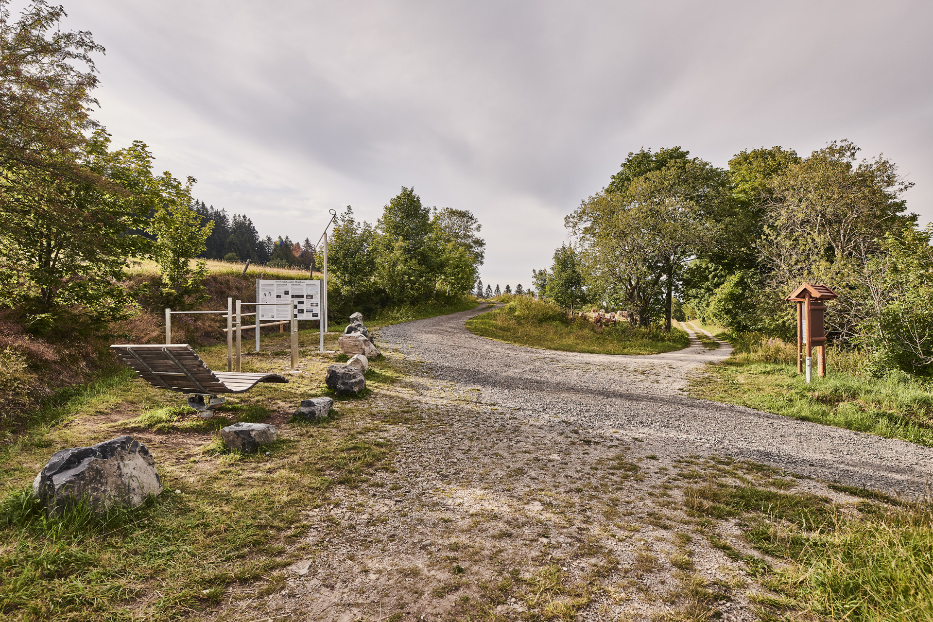 Himmelsschauplatz an der Milseburg.