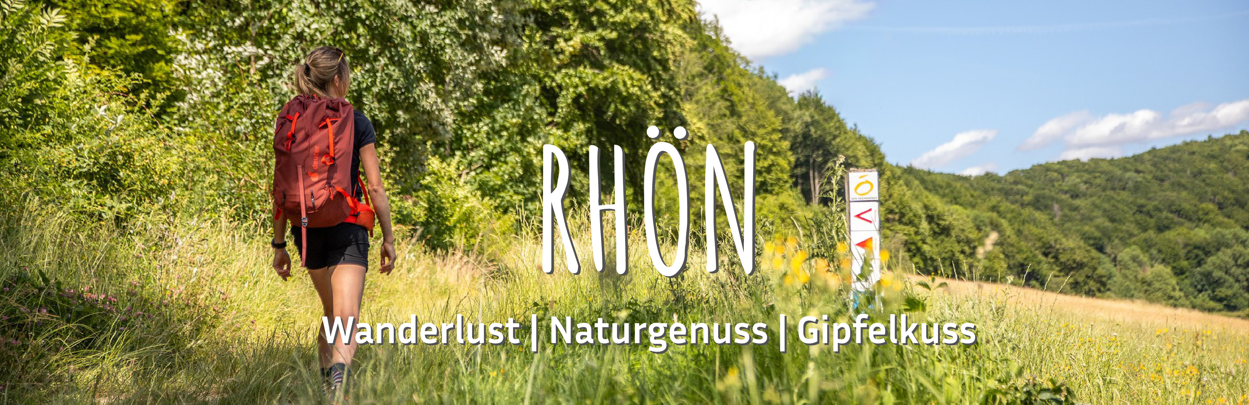 Winter in der Rhön.